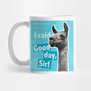 Drama Llama Turquoise Mug